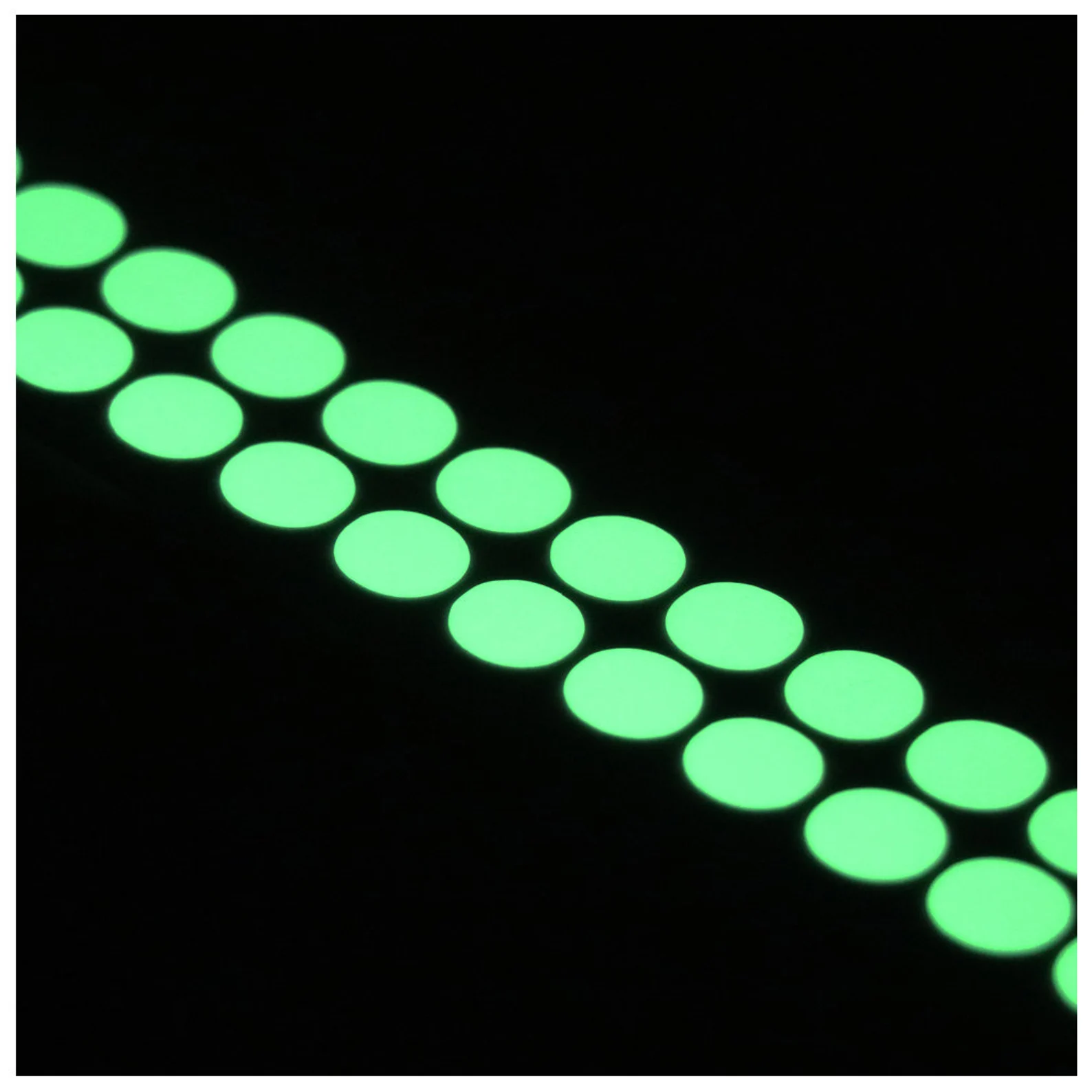 Phosphorescent Arrow/Circle Stickers - 100 pcs - Image 3