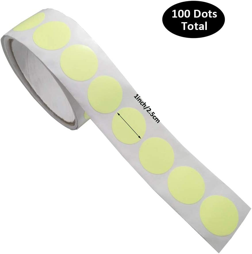 Phosphorescent Arrow/Circle Stickers - 100 pcs - Image 6