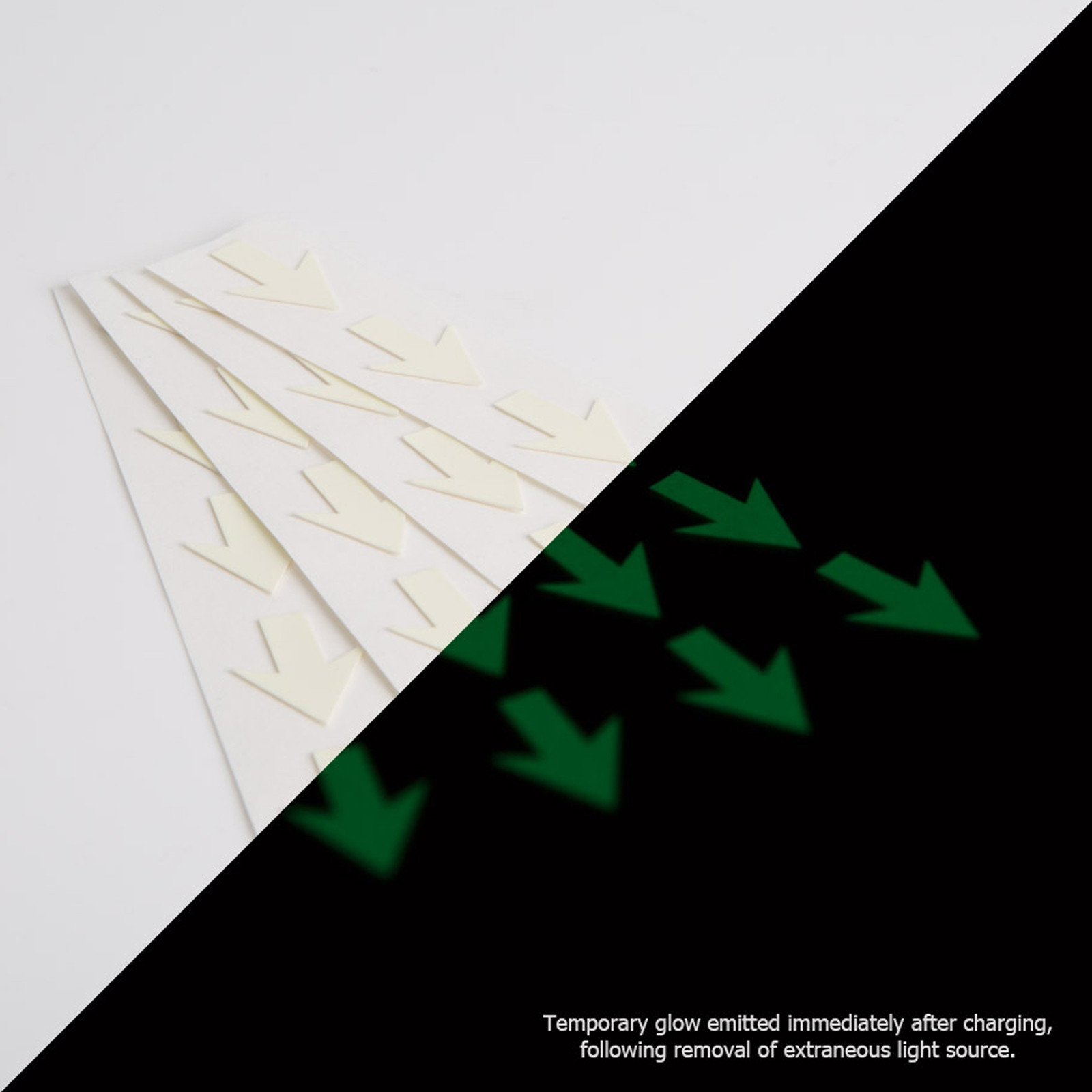 Phosphorescent Arrow/Circle Stickers - 100 pcs - Image 10