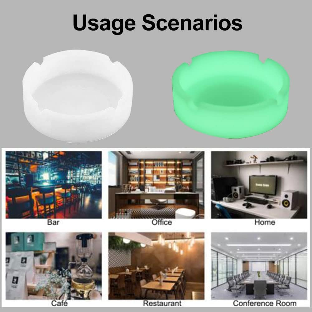 Fluorescent phosphorescent silicone ashtray - Image 6