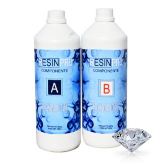 Transparent two-component epoxy resin 1600g
