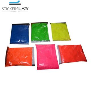 Pigmento additivo polvere fluorescente luminescente