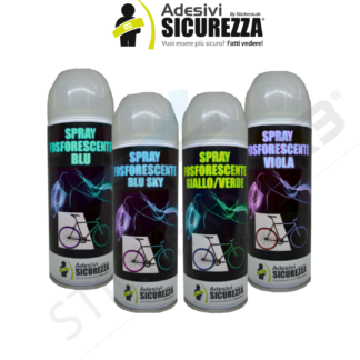 Vernice spray fosforescente luminescente che si illumina al buio