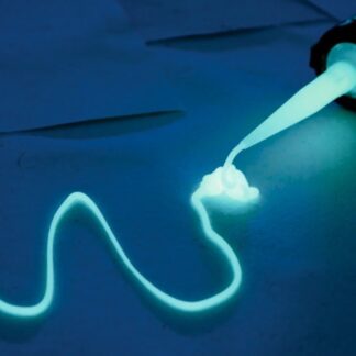 Silicone fotoluminescente che si illumina al buio