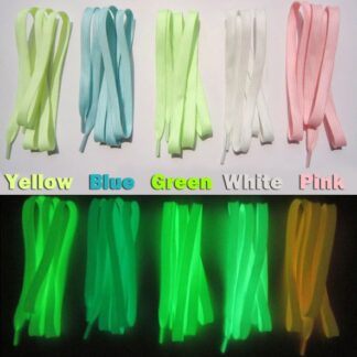 Lacci per scarpe fosforescenti
