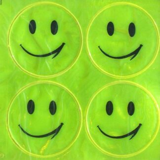 Adesivo Smile Rifrangente Faccina Sorridente